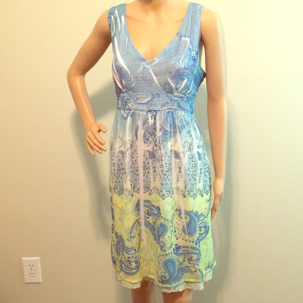 Sleeveless summer dress